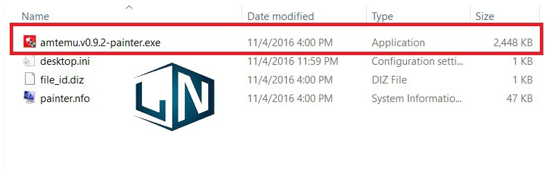 Chạy file crack amtemu.v0.9.2-painter Chạy file crack amtemu.v0.9.2-painter