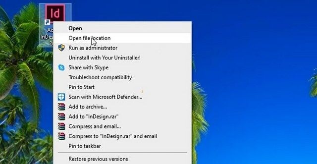 Bấm chuột phải vào biểu tượng phần mềm sau đó chọn "Open file location" Bấm chuột phải vào biểu tượng phần mềm sau đó chọn "Open file location"