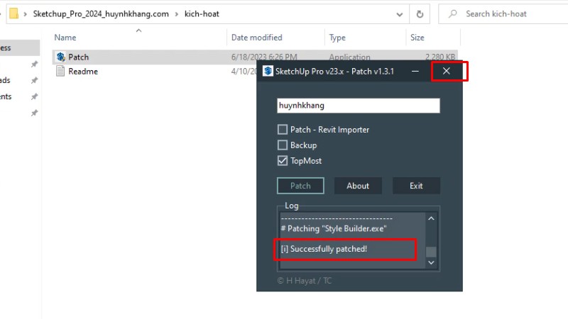 Sketchup 2024: Hướng Dẫn Cài Đặt Chi Tiết, Nhanh Chóng Nhất 20 Thấy thông báo như hình là kích hoạt thành công