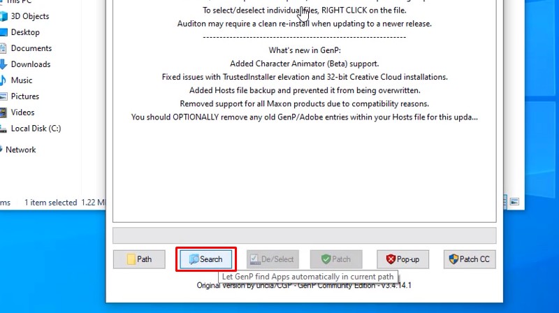 Adobe Audition 2025: Video hướng dẫn cài đặt chi tiết 29 Bấm Search