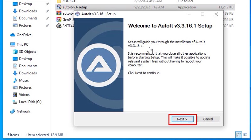 Adobe Audition 2025: Video hướng dẫn cài đặt chi tiết 16 Bấm Next