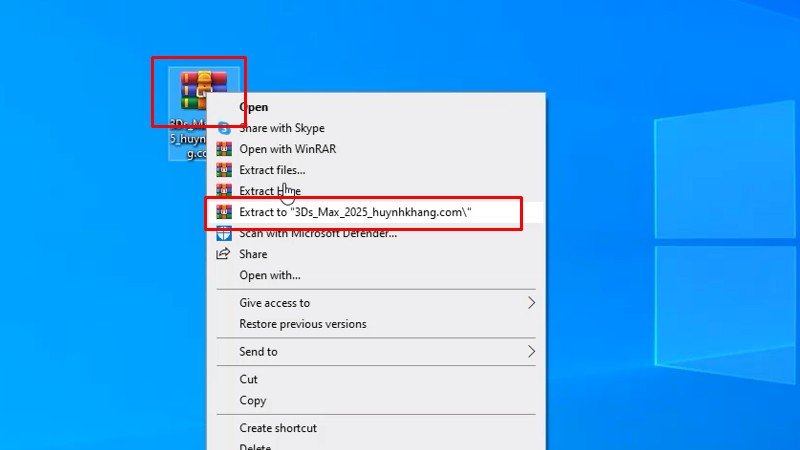 3Ds Max 2025: Hình Ảnh Hướng Dẫn Cài Đặt Chi Tiết 10 Giải nén phần mềm 3Ds Max 2025