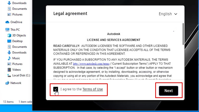 3Ds Max 2025: Hình Ảnh Hướng Dẫn Cài Đặt Chi Tiết 12 Tích vào như hình và bấm Next