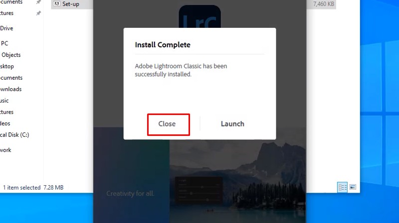 Lightroom 2025: Link Tải Nhanh, Có Video Cài Đặt 13 Bấm Close
