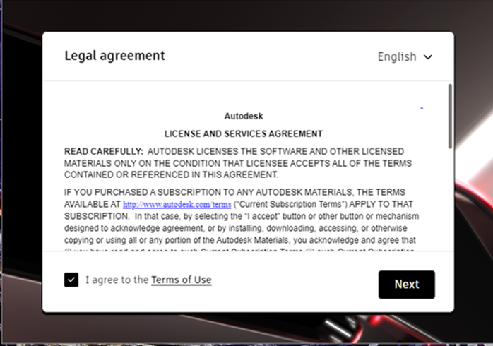Chọn "Tôi đồng ý..." và nhấn Next để tiếp tục cài đặt Chọn "Tôi đồng ý..." và nhấn Next để tiếp tục cài đặt