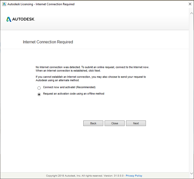 Chọn vào mục “Request an activation code using an offline method” và bấm “Next” Chọn vào mục “Request an activation code using an offline method” và bấm “Next”