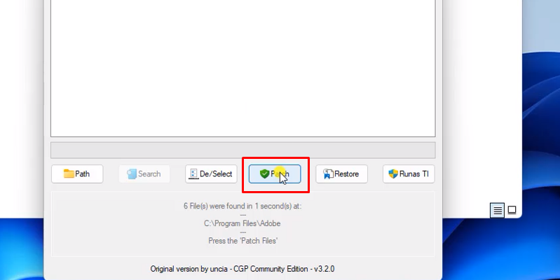 Adobe Illustrator 2023: Tải, Cài Đặt & Hướng Dẫn Chi Tiết 17 bấm patch như hình