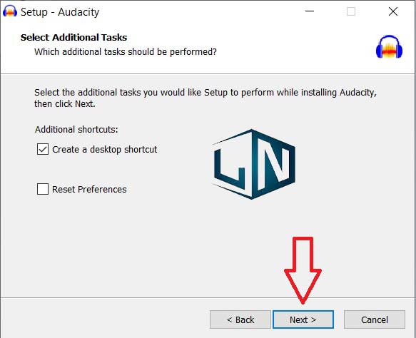 Chọn Next để tiếp tục Chọn Next để tiếp tục