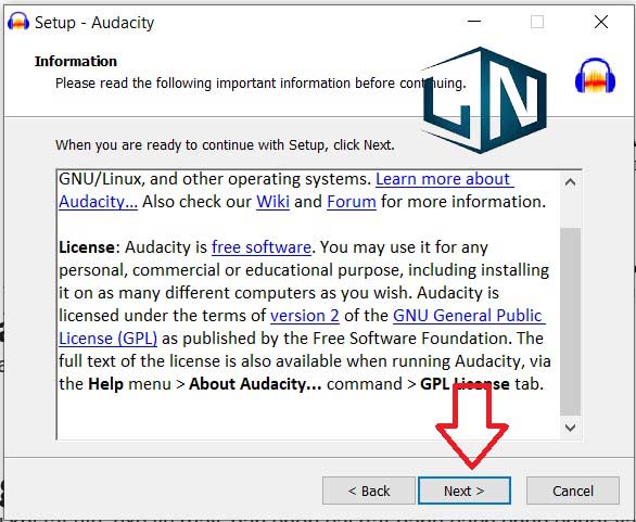 Đồng ý các điều khoản bằng cách nhấp vào Next Đồng ý các điều khoản bằng cách nhấp vào Next