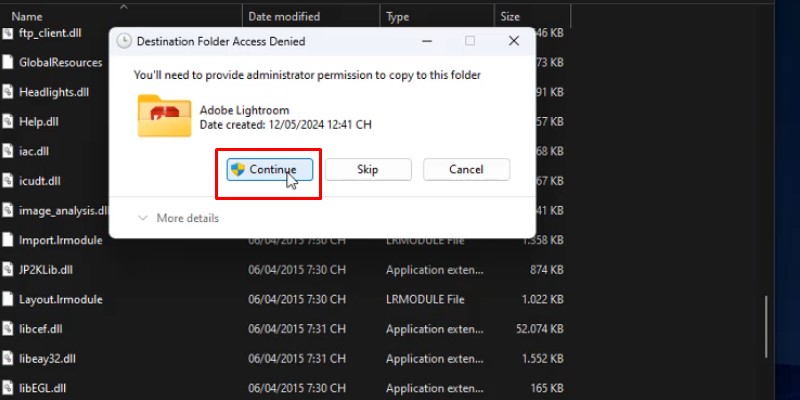Lightroom CS6 Hướng Dẫn Cài Đặt Chi Tiết 24 Tiếp tục bấm Continue
