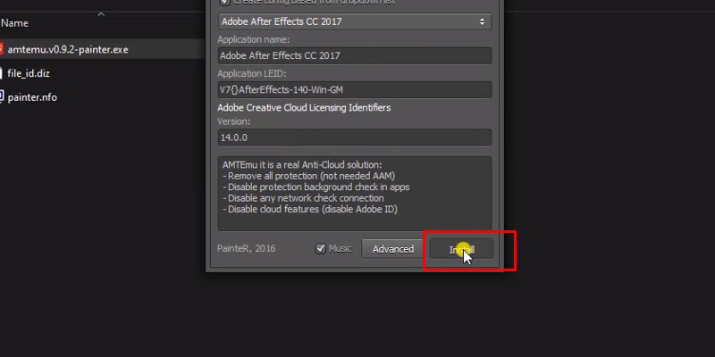 After Effects 2018: Hướng Dẫn Cài Đặt, Tính Năng & Thủ Thuật 17 Chọn như hình