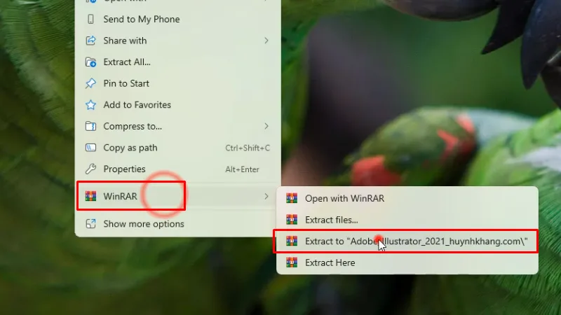 Adobe Illustrator 2021: Hướng Dẫn & Khắc Phục 11 Giải nén phần mềm Adobe illustrator 2021
